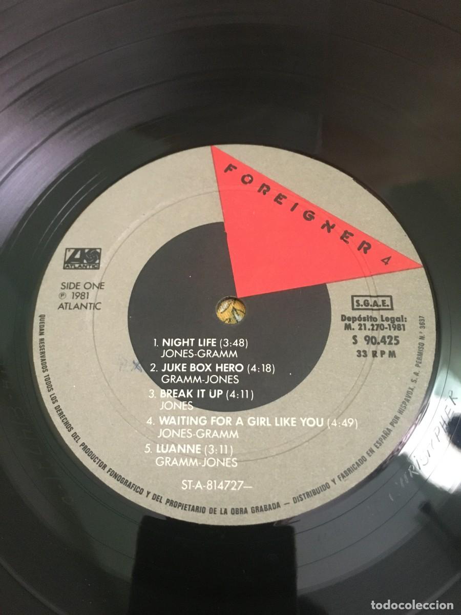 Discos de vinilo: Foreigner &lrm;&ndash; 4 - Foto 5