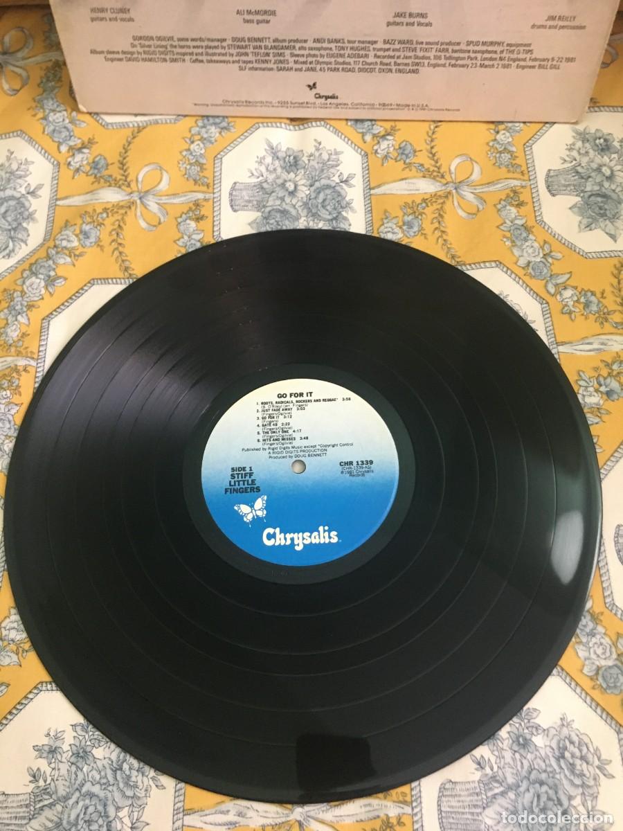 Discos de vinilo: Stiff Little Fingers &lrm;&ndash; Go For It - Foto 3