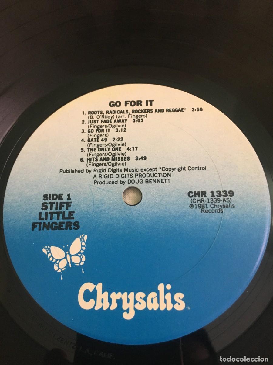 Discos de vinilo: Stiff Little Fingers &lrm;&ndash; Go For It - Foto 4