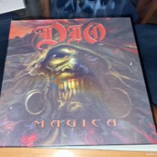 Discos de vinilo: DIO-MAGICA 2LP+7” SINGLE BLACK VINYL 180G PORTADA LENTICULAR-BMG 2019-RAINBOW