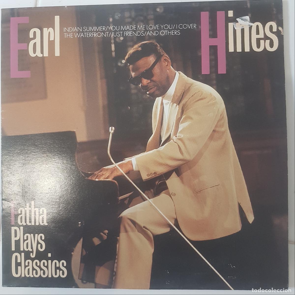Discos de vinilo: EARL HINES. FATA PLAYS CLASSICS - Foto 1