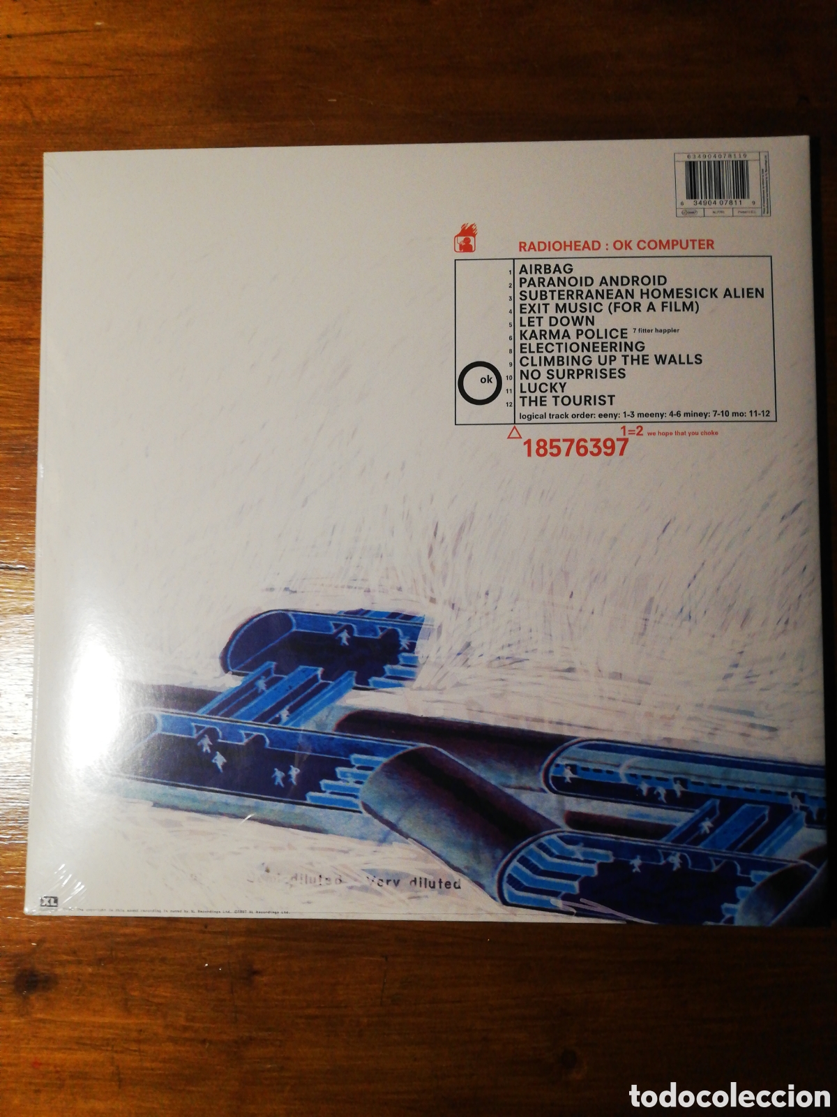 Discos de vinilo: Radiohead ok computer - Foto 2