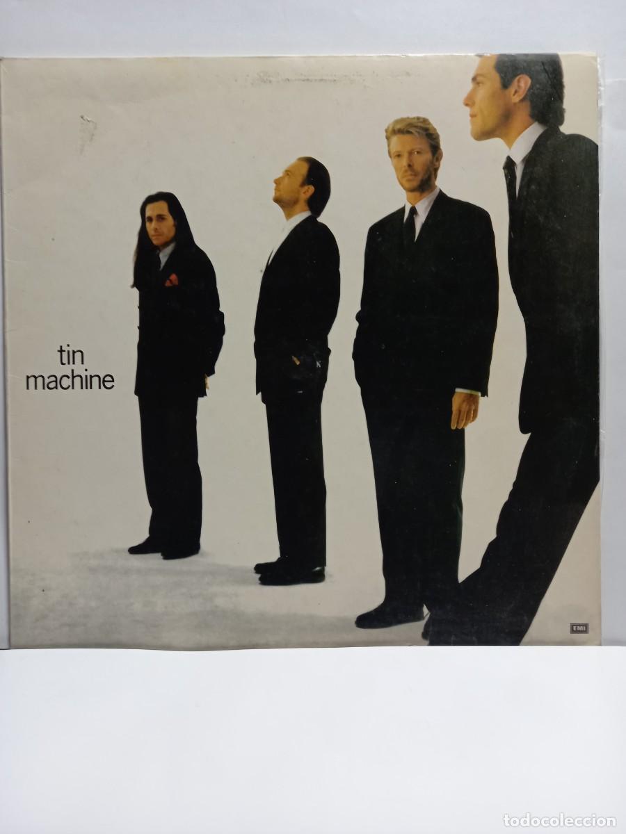 Discos de vinilo: TIN MACHINE - TIN MACHINE / LP 1989 - ORIGINAL - EMI 58607 - Foto 1