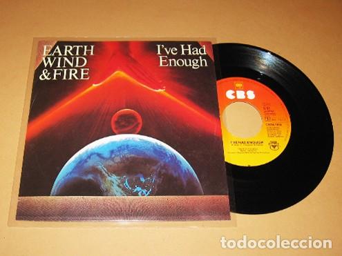 Discos de vinilo: EARTH, WIND & FIRE - IVE HAD ENOUGH / KALIMBA TREE - SINGLE - 1981 - Foto 1
