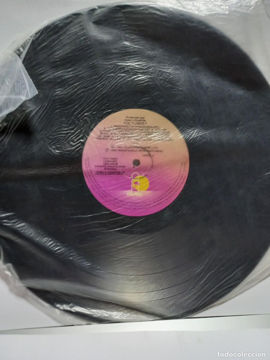 Discos de vinilo: U2 - OCTOBER / LP 1986 - TLP 70027 - Foto 3