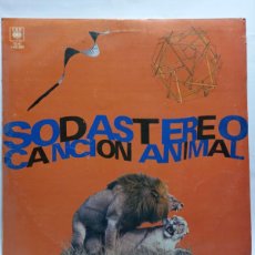 Discos de vinilo: SODA STEREO - CANCIÓN ANIMAL / LP 1990 - ARGENTINA - ORIGINAL 70147