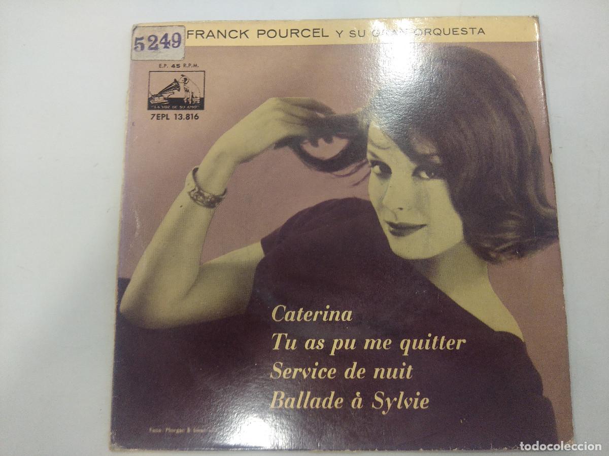 Discos de vinilo: FRANCK POURCEL/CATERINA/SINGLE. - Foto 1