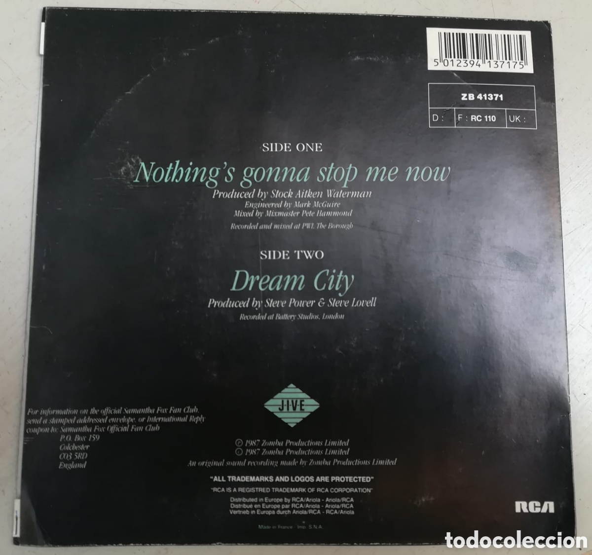Discos de vinilo: samantha fox disco vinilo 45 - Foto 3