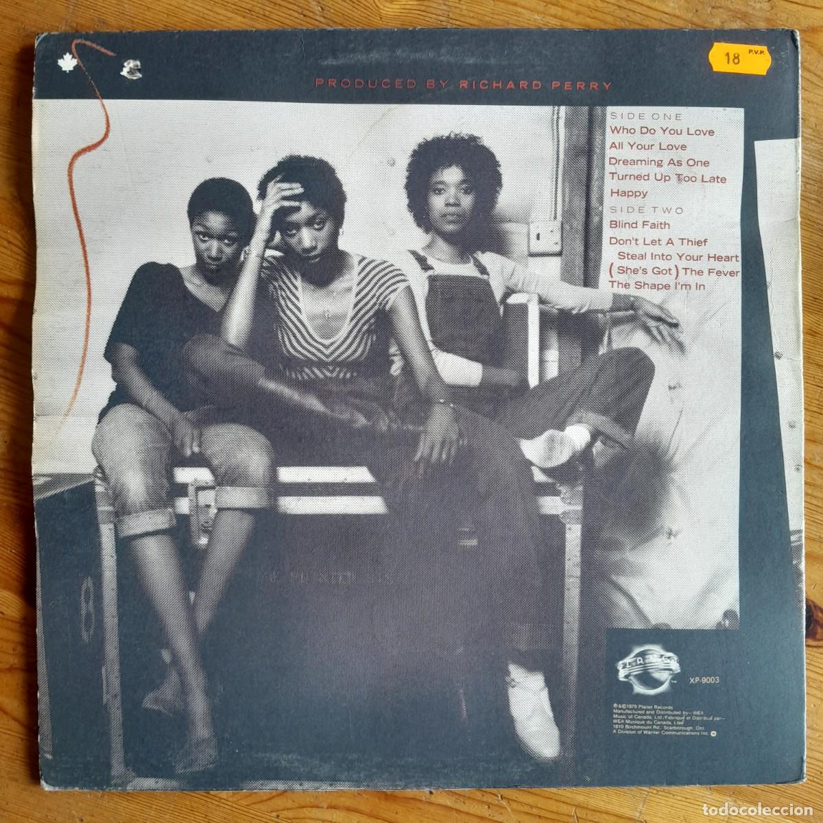 Discos de vinilo: THE POINTER SISTERS : PRIORITY [PLANET - CAN 1979] LP - Foto 2