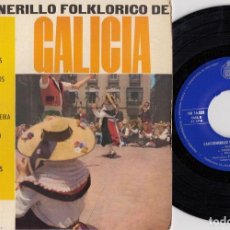 Discos de vinilo: CANCIONERILLO FOLKLORICO DE GALICIA - EP DE VINILO FOLKLORE GALEGO CAJA 11