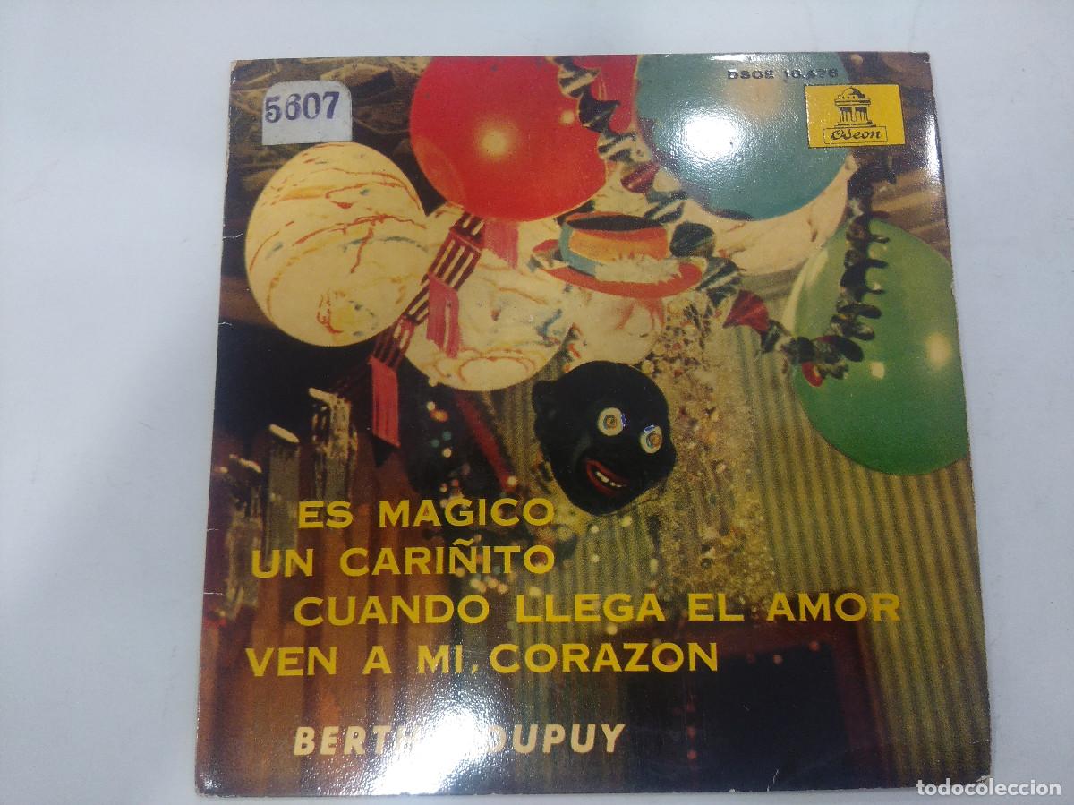 Discos de vinilo: BERTHA DUPUY/ES MAGICO/SINGLE. - Foto 1