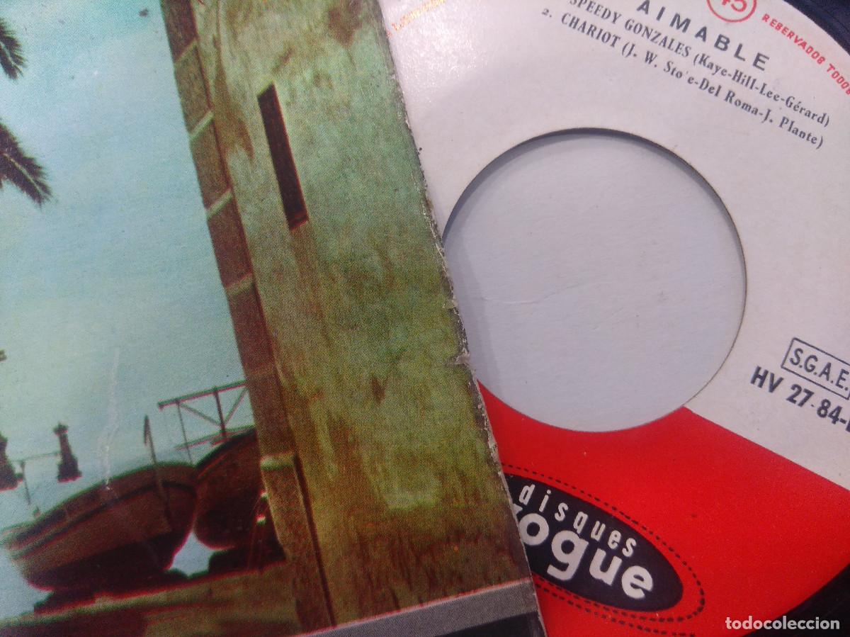 Discos de vinilo: AIMABLE/CUANDO CALIENTA EL SOL/SINGLE. - Foto 2
