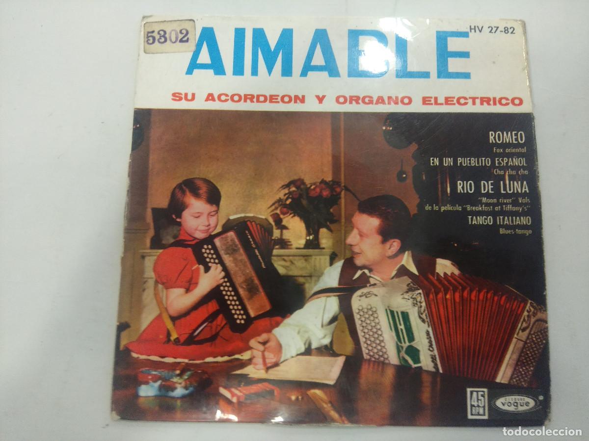 Discos de vinilo: AIMABLE/ROMEO/SINGLE. - Foto 1