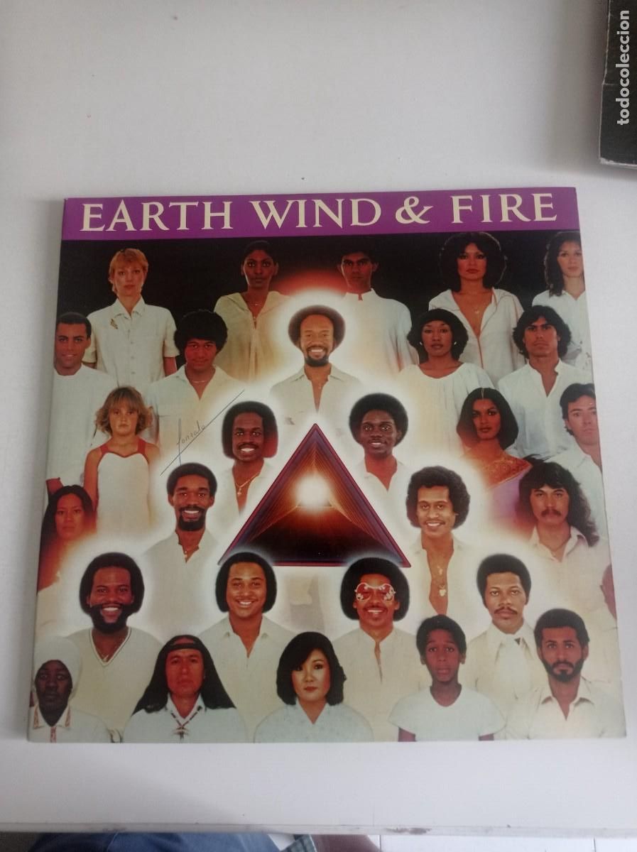 Discos de vinilo: Antiguo LP doble de Earth wind & Fire - Foto 1