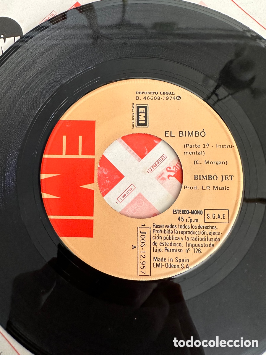 Discos de vinilo: EL BIMBO JET 1974 ODEON - Foto 3