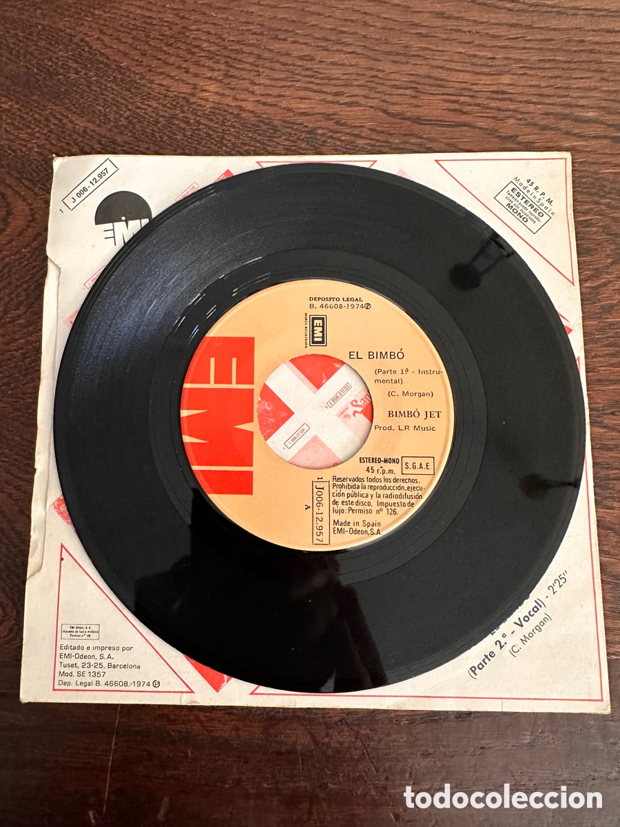Discos de vinilo: EL BIMBO JET 1974 ODEON - Foto 4