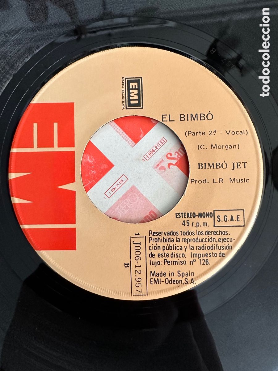 Discos de vinilo: EL BIMBO JET 1974 ODEON - Foto 5