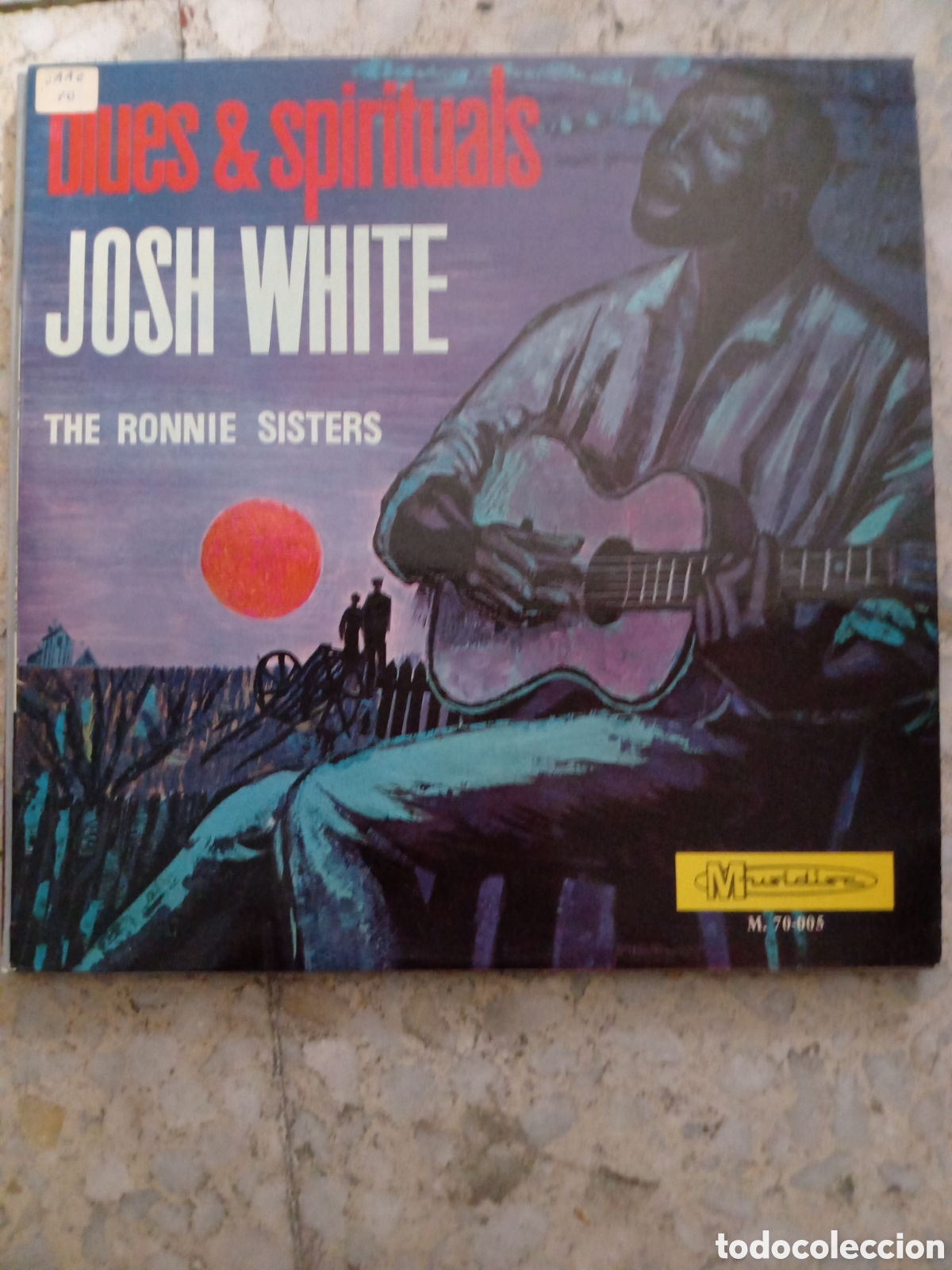 Dischi in vinile: LP JOSH WHITE THE RONNIE SISTERS BLUES & SPIRITUALS