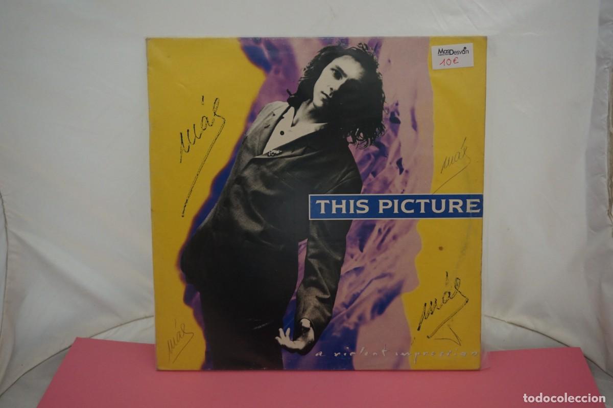 Discos de vinilo: LP - THIS PICTURE - A VIOLENT IMPRESSION - Foto 1