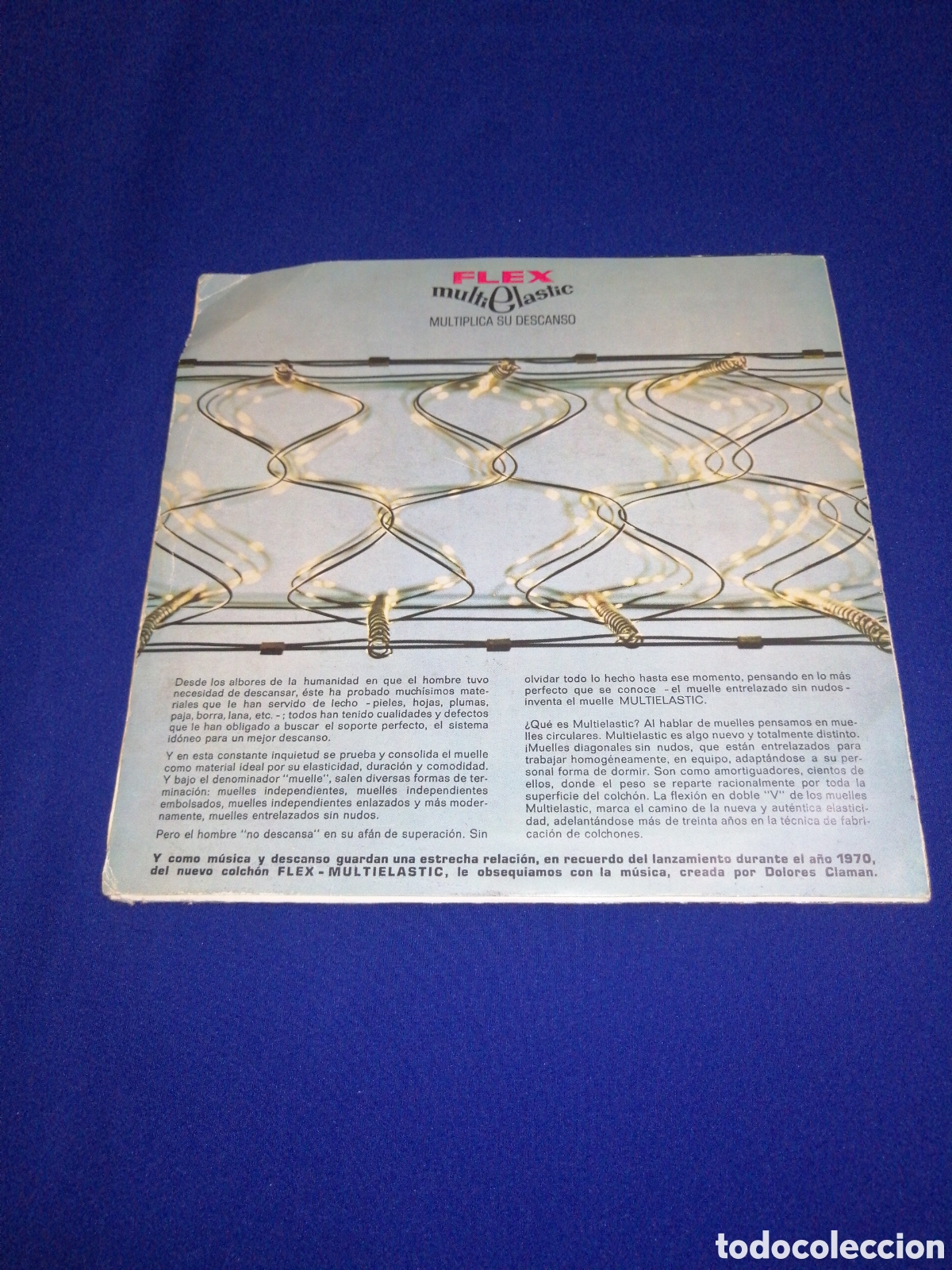Discos de vinilo: FLEX MULTIELASTIC - MULTICLASTIC PUBLICIDAD CANCI&Oacute;N DIF&Iacute;CIL DE CONSEGUIR - Foto 2