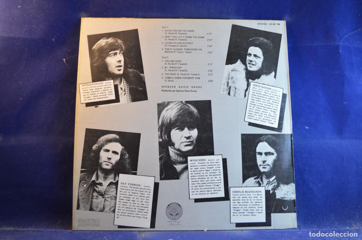 Discos de vinilo: THE SPENCER DAVIS GROUP - GLUGGO - LP - Foto 2