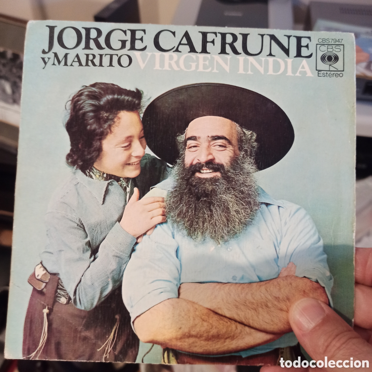 Discos de vinilo: Jorge Cafrune Y Marito &ndash; Virgen India - Foto 1