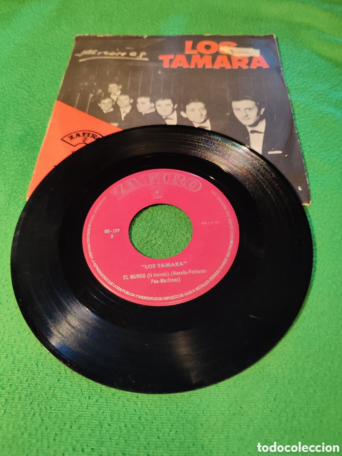 Discos de vinilo: Los Tamaras - Zorba el griego - Foto 2