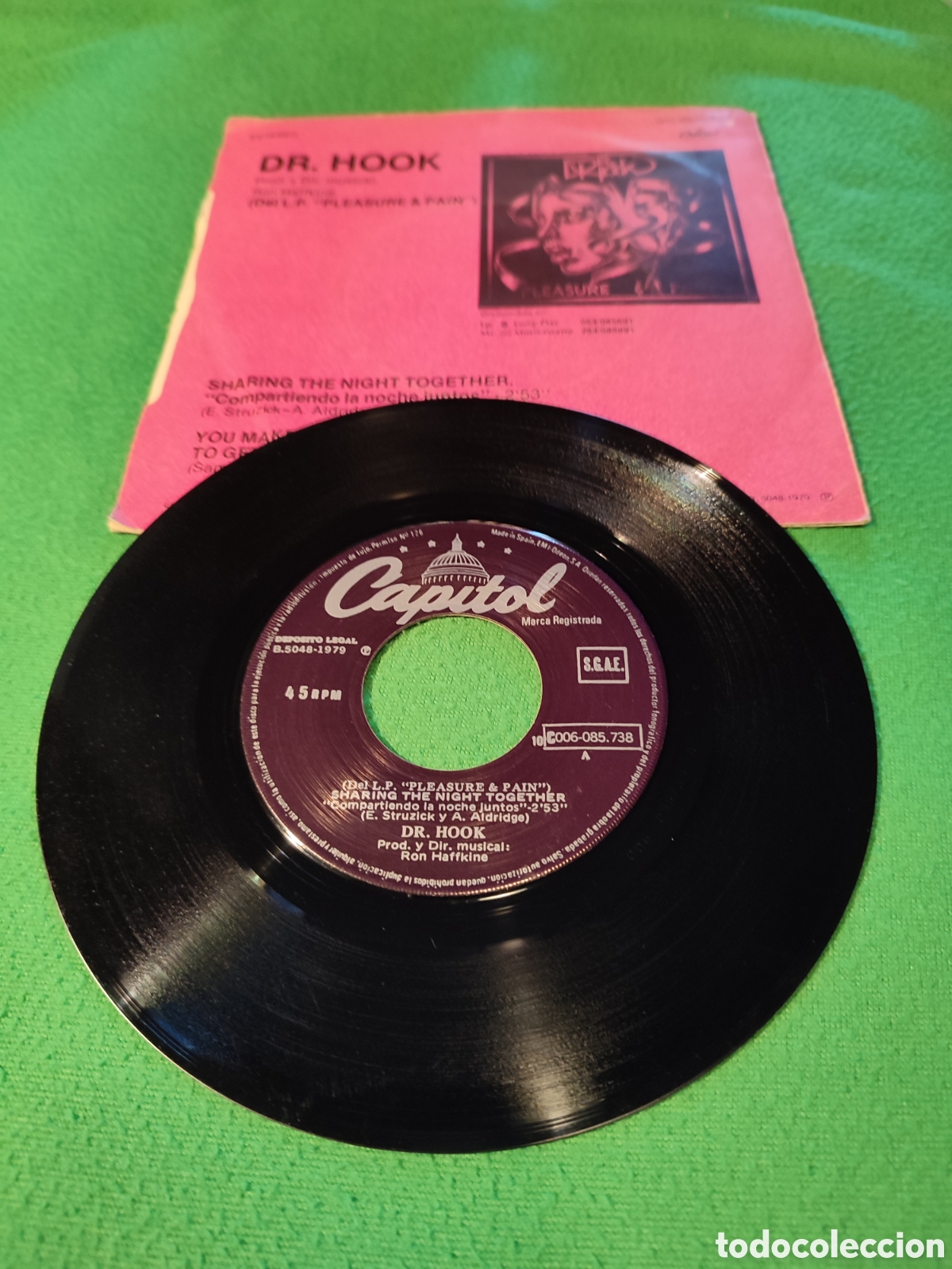Discos de vinilo: Dr Hook - Sharing the night together - Foto 2