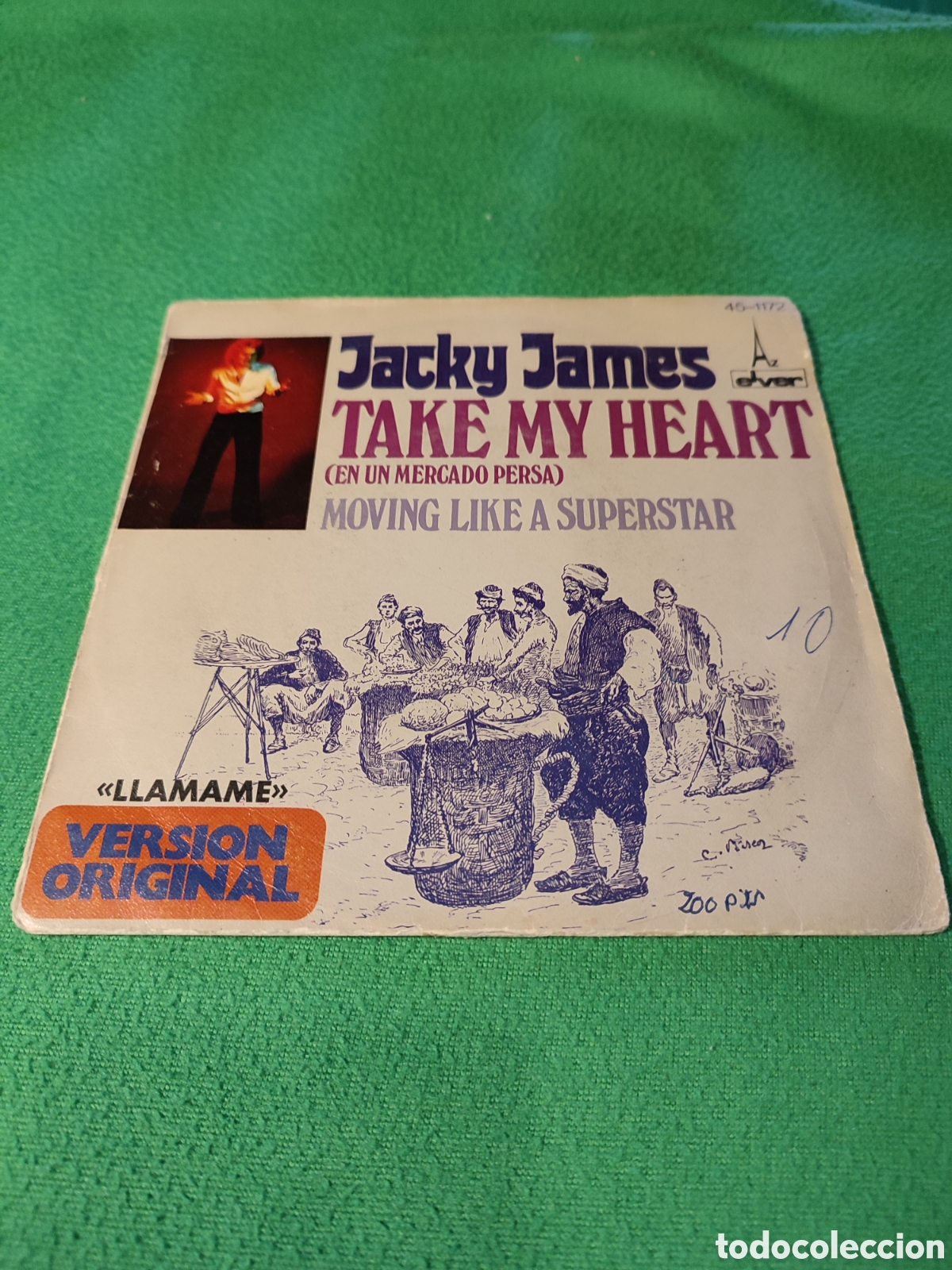 Discos de vinilo: Jacky James - Take My Heart - Foto 1