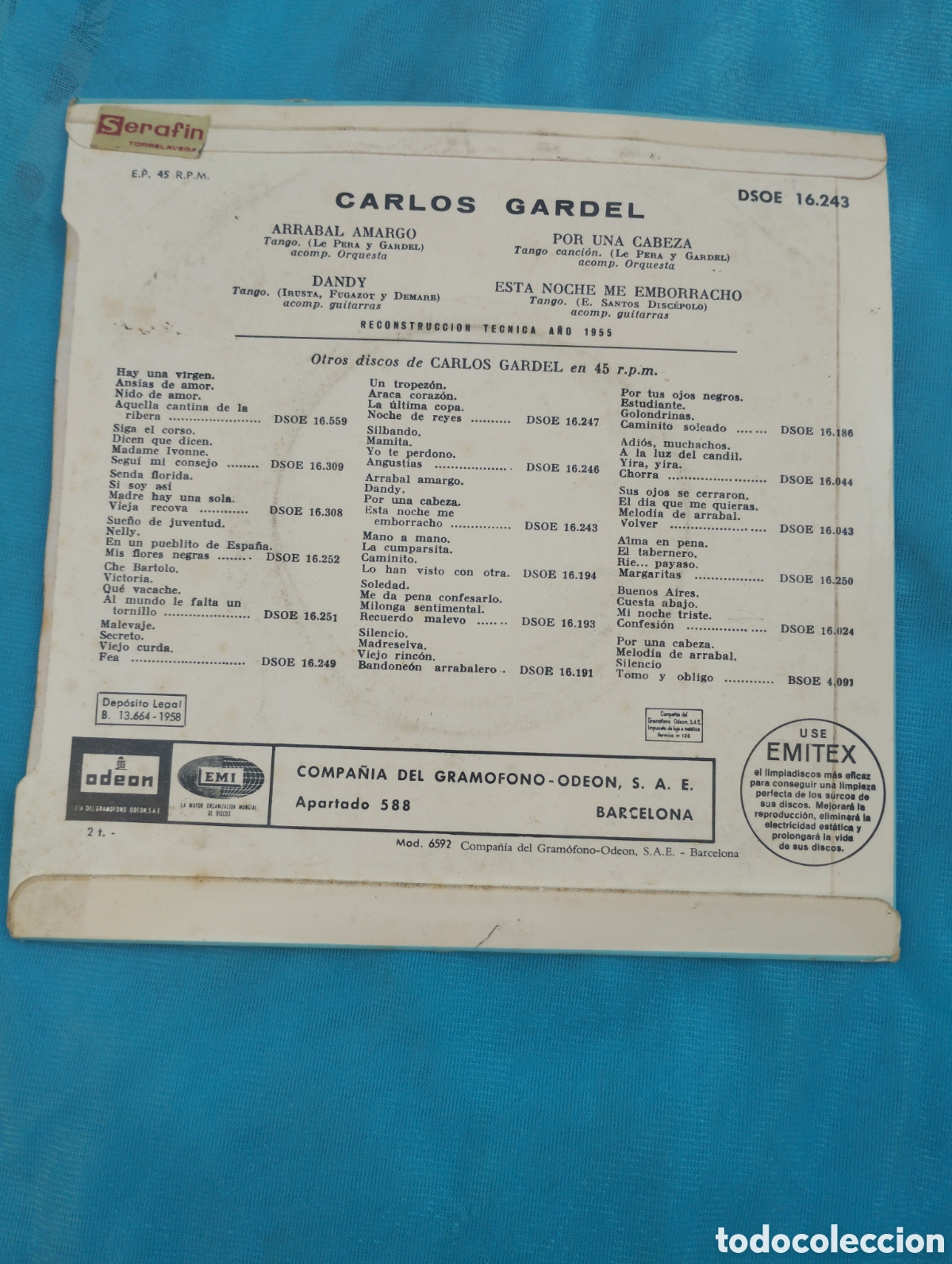 Discos de vinilo: Carlos Gardel - Foto 2