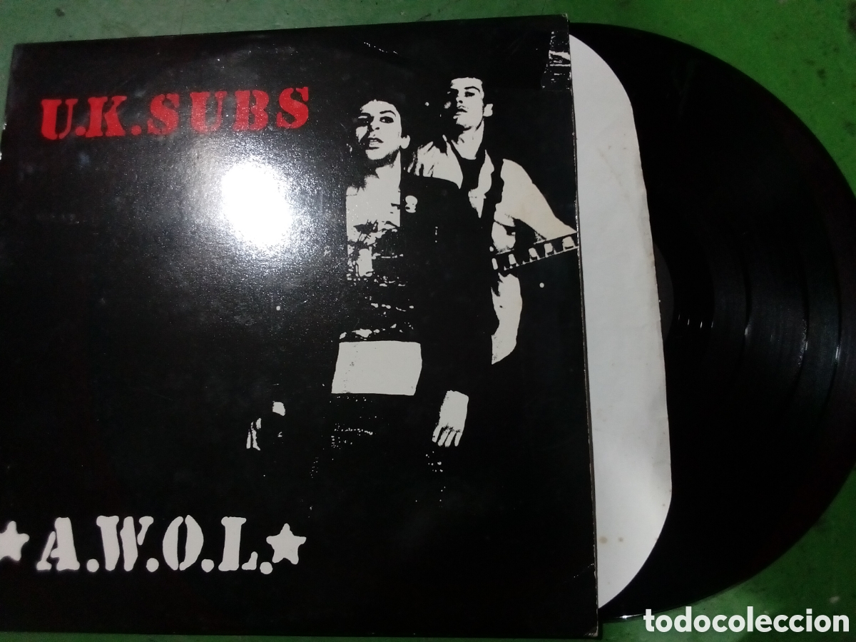 Discos de vinilo: UK Subs - A.W.O.L. - Foto 1