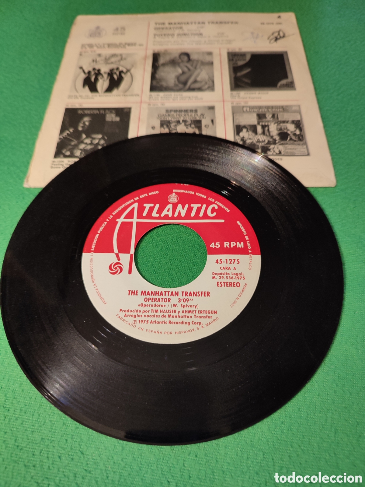 Discos de vinilo: The Manhattan Transfer - Operator - Foto 2