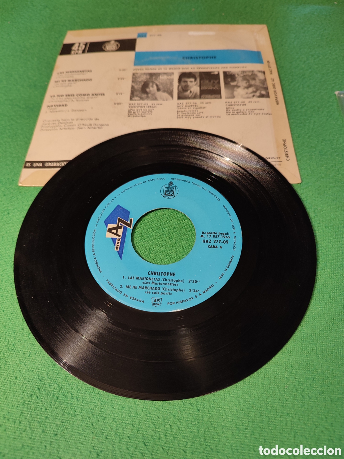 Discos de vinilo: Christopher - Las marionetas+ 3 - Foto 2