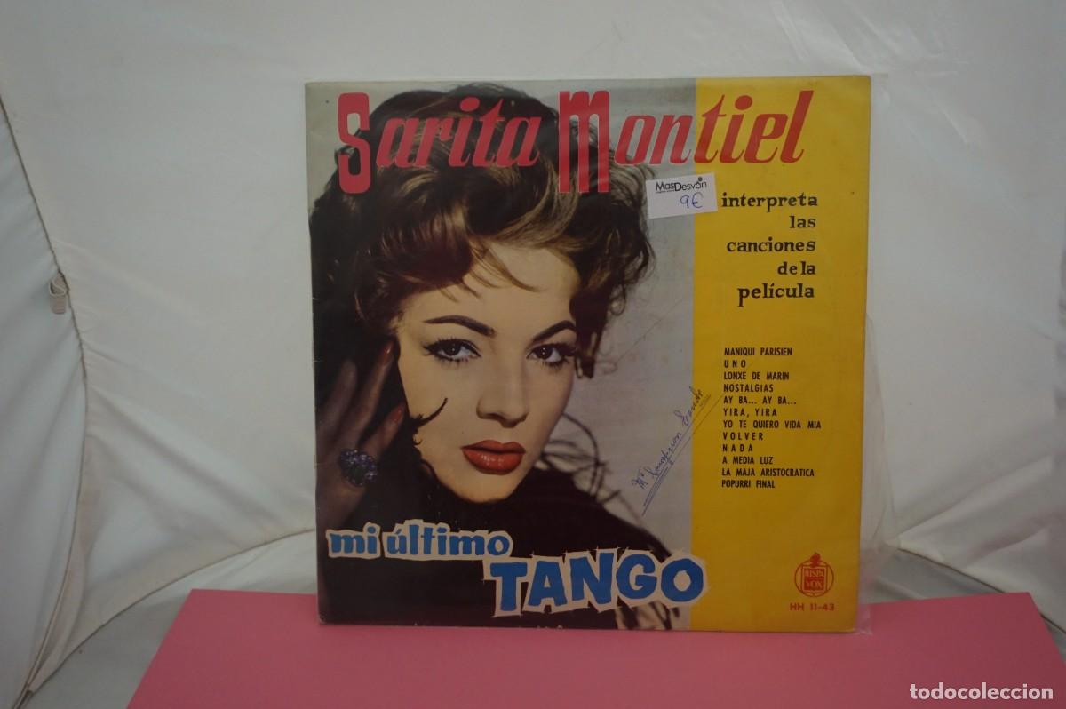 Discos de vinilo: LP - SARITA MONTIEL - EL ULTIMO TANGO - Foto 1