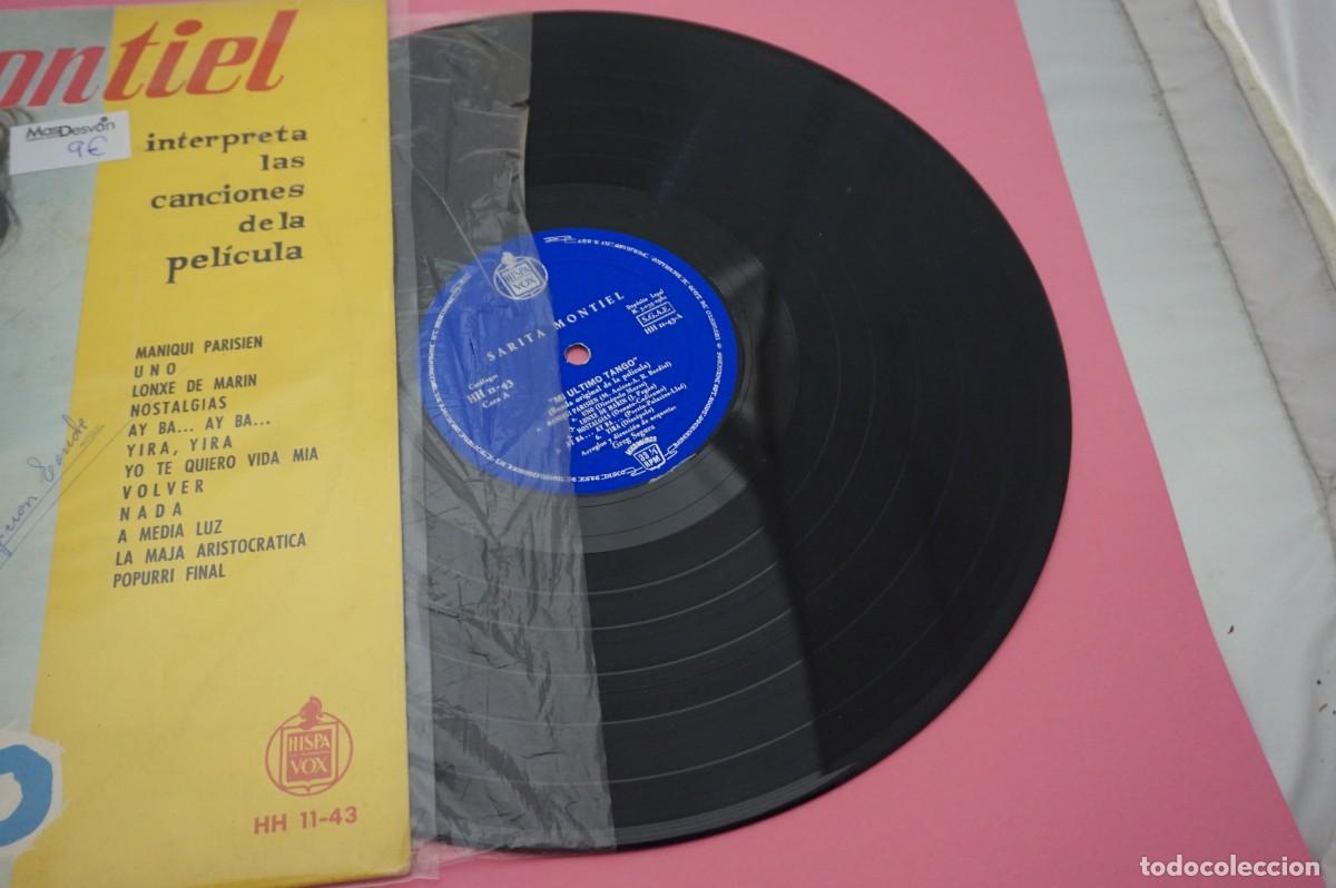 Discos de vinilo: LP - SARITA MONTIEL - EL ULTIMO TANGO - Foto 2