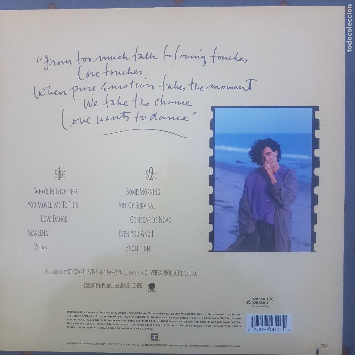 Discos de vinilo: IVAN LINS. LOVE DANCE - Foto 2