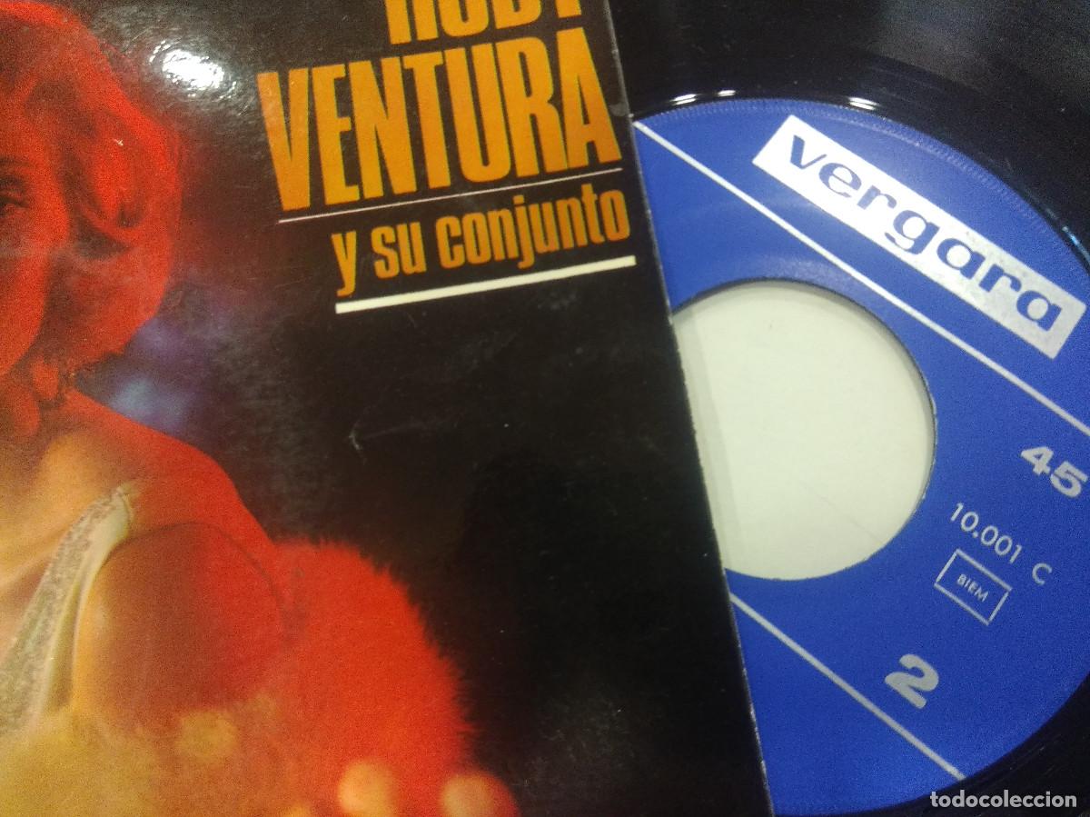 Discos de vinilo: RUDY VENTURA/HABLEMOS DEL AMOR/SINGLE. - Foto 2