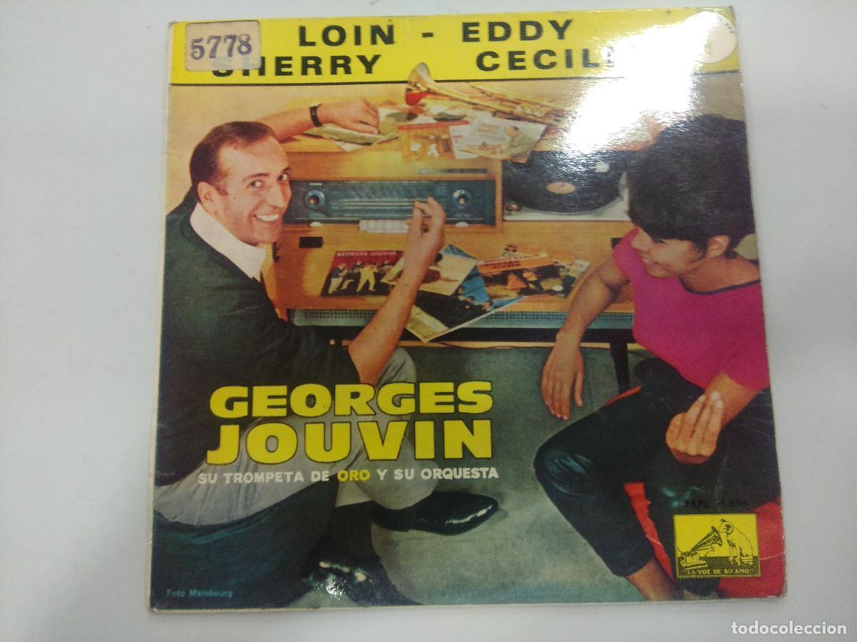 Discos de vinilo: GEORGES JOUVIN/LOIN/SINGLE. - Foto 1