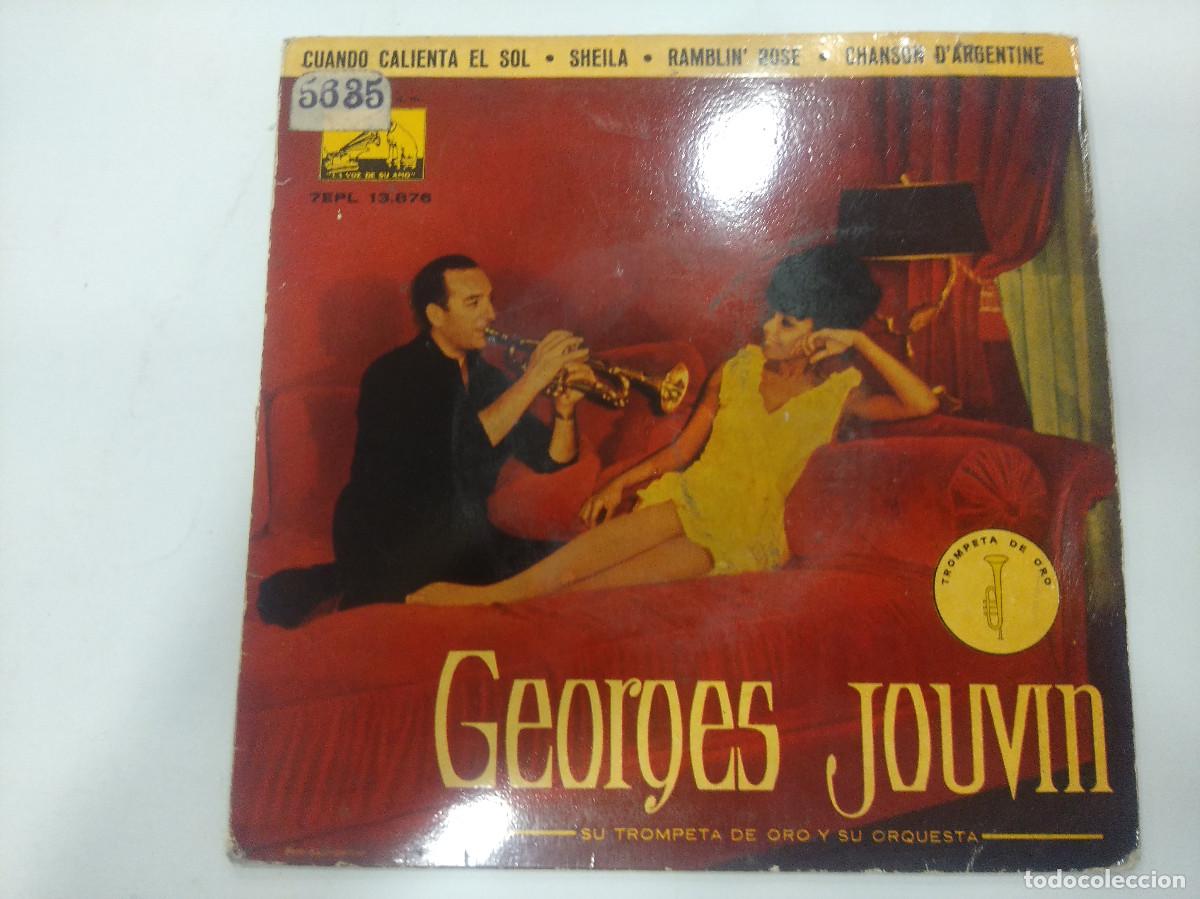 Discos de vinilo: GEORGES JOUVIN/CUANDO CALIENTA EL SOL/SINGLE. - Foto 1