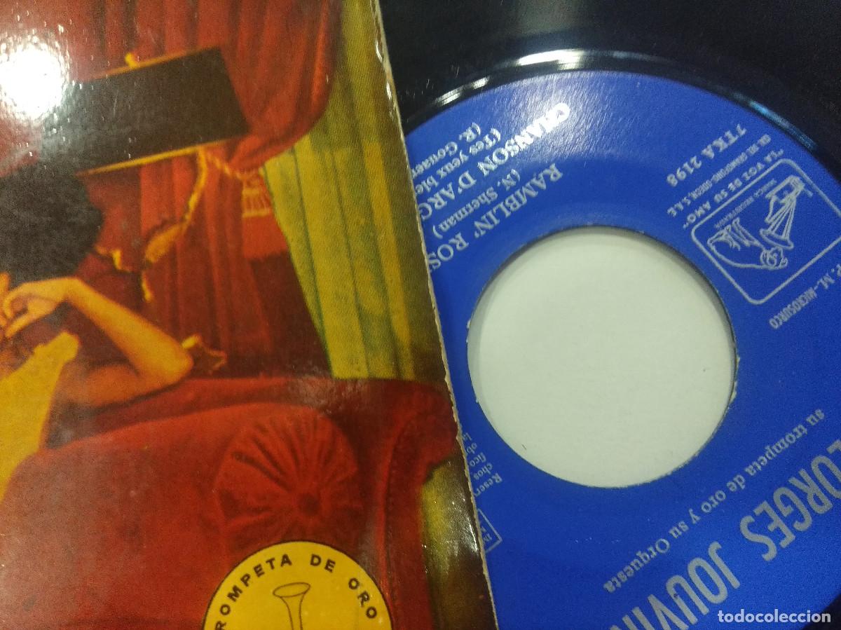 Discos de vinilo: GEORGES JOUVIN/CUANDO CALIENTA EL SOL/SINGLE. - Foto 2