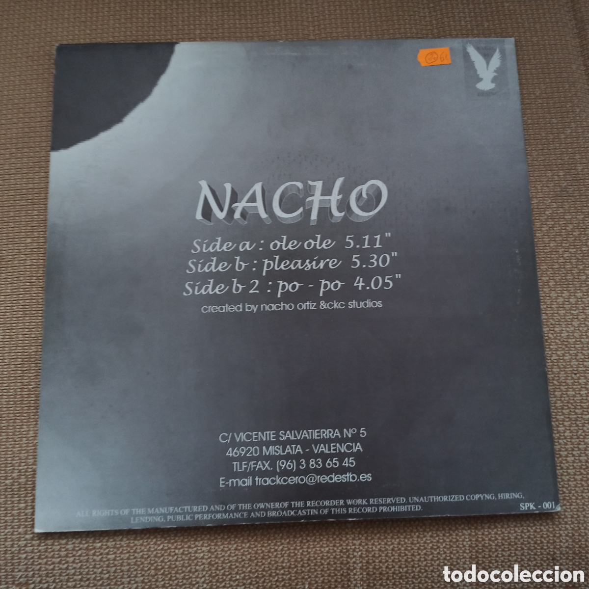 Discos de vinilo: Nacho - Untitled (12&rdquo;) - Foto 2
