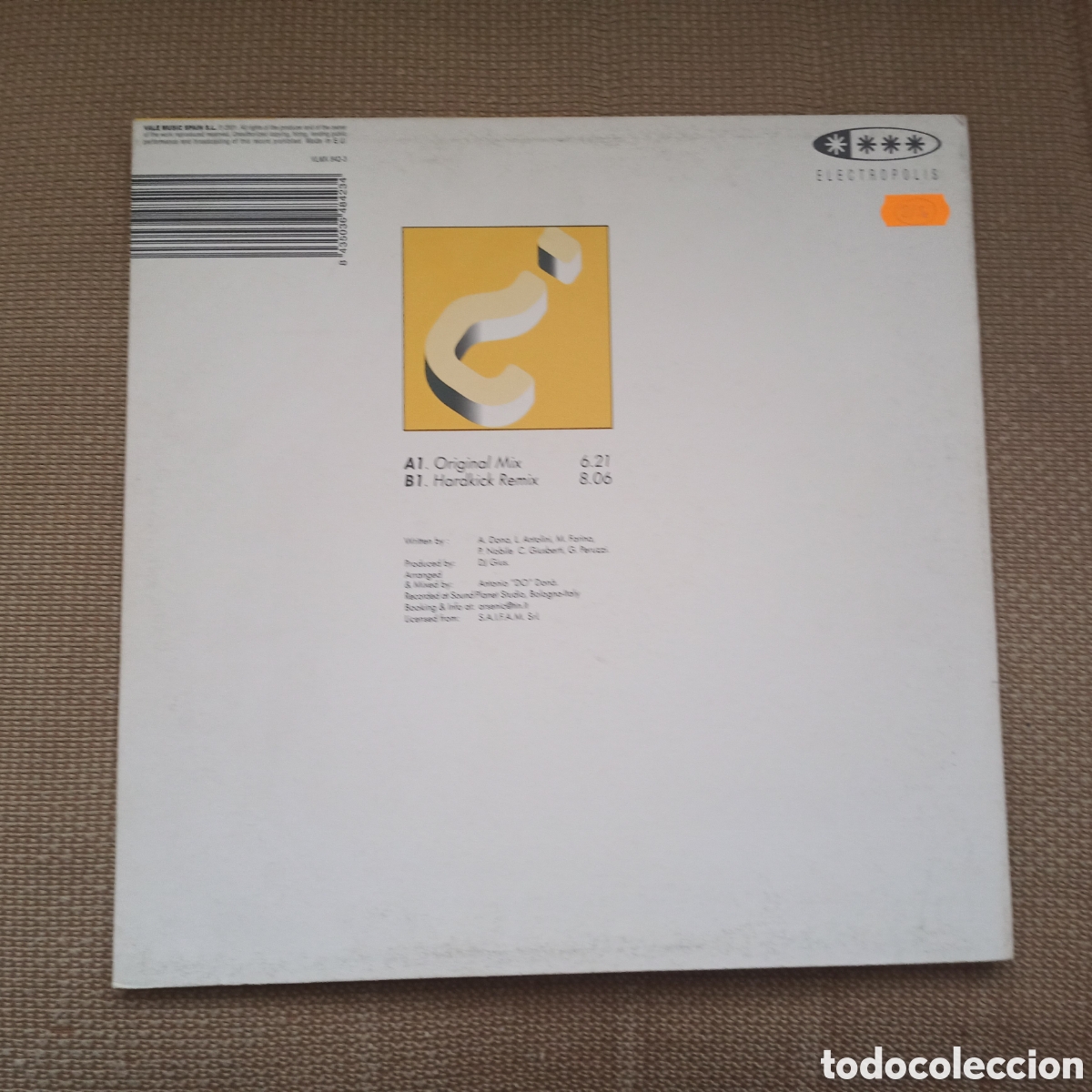Discos de vinilo: DJ Gius - Amnesia (12&rdquo;) - Foto 2