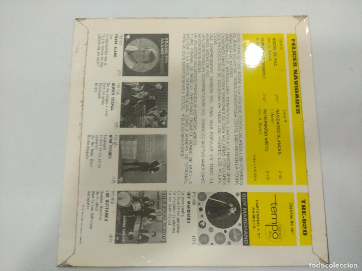Discos de vinilo: AIME BARELLI/NOCHE DE PAZ/SINGLE. - Foto 3