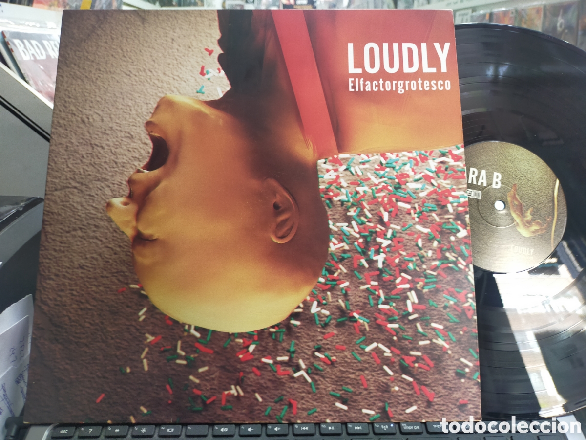 Discos de vinilo: Loudly lp el factor grotesco 2017 - Foto 1