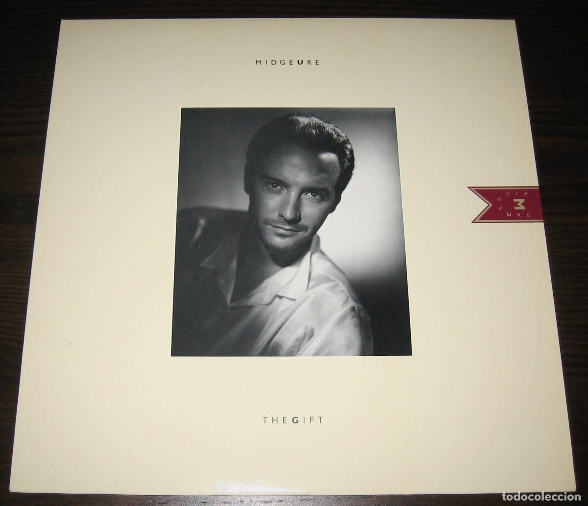 Discos de vinilo: MIDGE URE - The Gift (Chrysalis 1985) Canada + Insert - Excelente estado - Foto 1