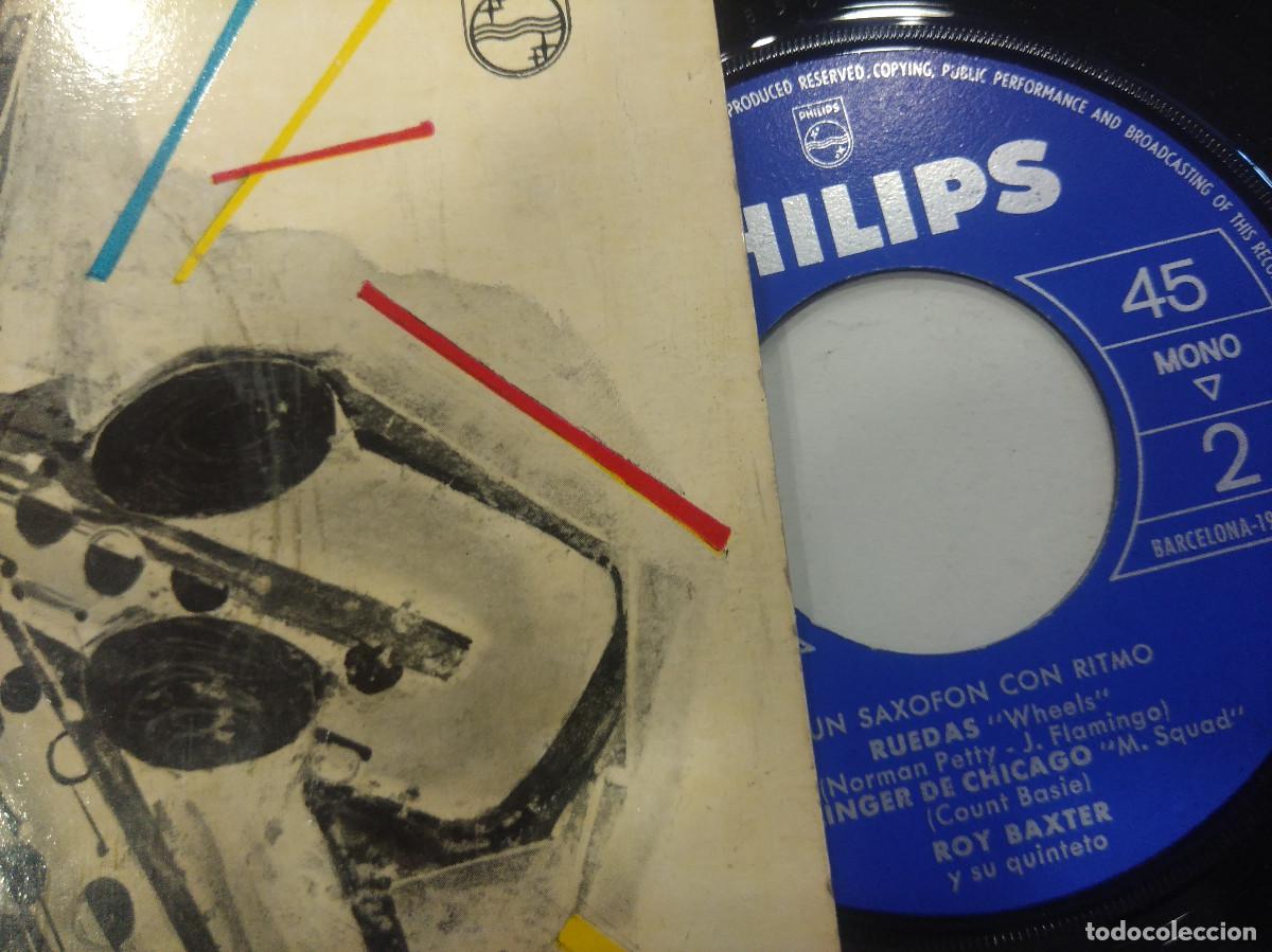Discos de vinilo: ROY BAXTER/BALADA DE EL ALAMO/SINGLE. - Foto 2