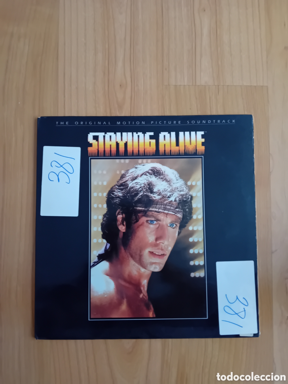 Discos de vinilo: BSO STAYING ALIVE. BEE GEES. JOHN TRAVOLTA - Foto 1