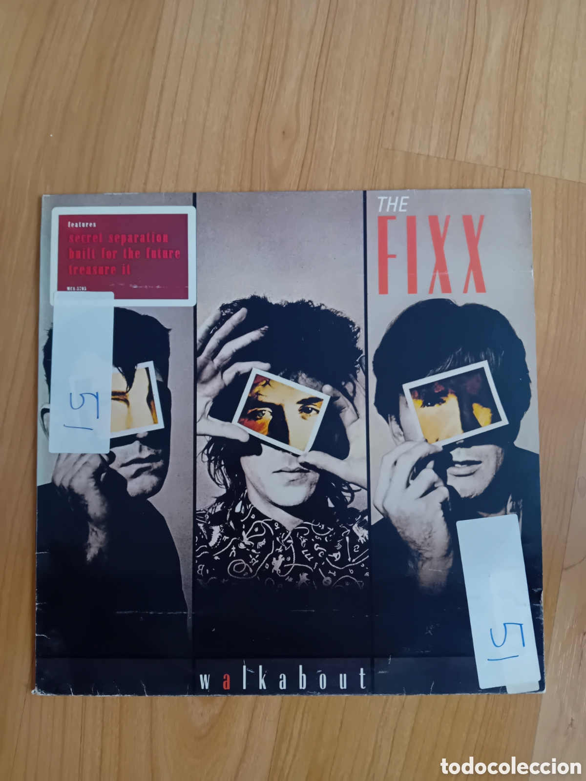 Discos de vinilo: THE FIXX. WALKABOUT - Foto 1