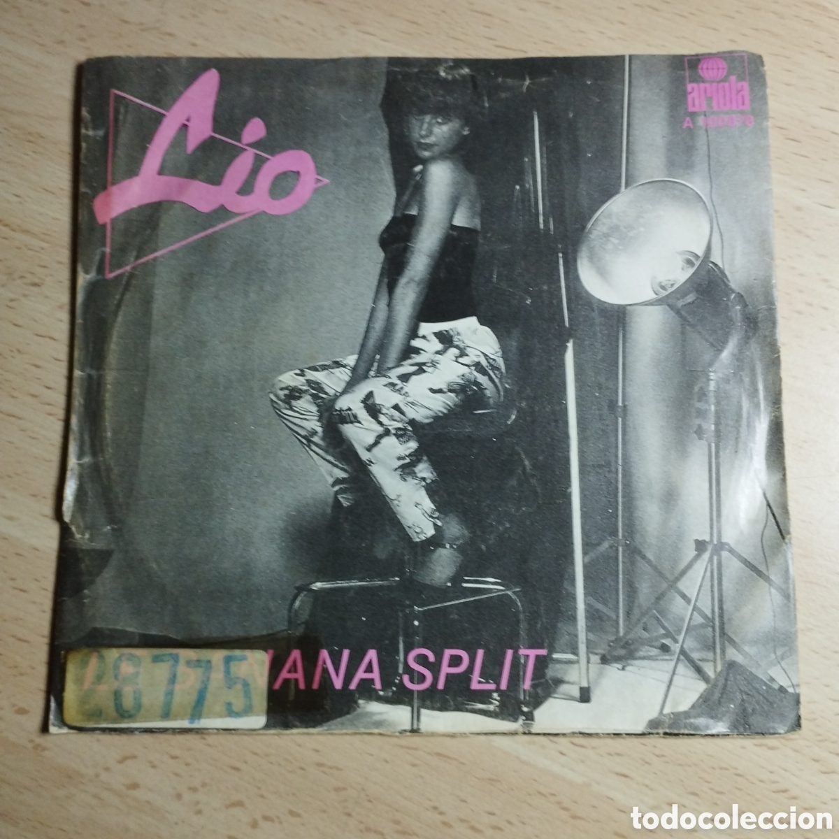 Discos de vinil: Single 7&rdquo; L&iacute;o 1980 Le banana Split + Teenager.