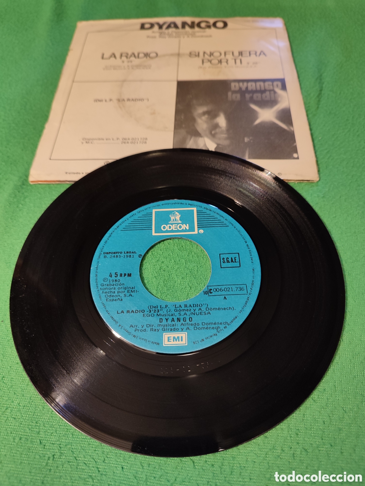 Discos de vinilo: Dyango - La radio - Foto 2
